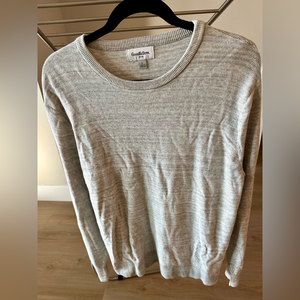 Goodfellow Men’s Pullover Gray Sweater